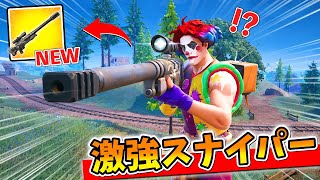 新武器『ヘビーインパクトスナイパーライフル』がクッソ強すぎるけど大丈夫そう？ｗｗｗｗｗｗｗ【アプデ情報まとめ】【フォートナイト】 [upl. by Sly]