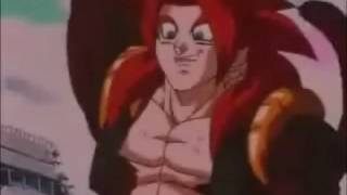 Gogeta ssj4 Vs omega shenron HD [upl. by Melvina]