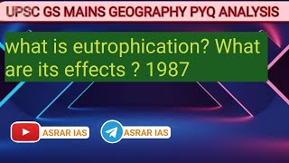 what is eutrophication  What are its effects [upl. by Engamrahc]