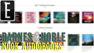 Barnes amp Noble Nook Audiobooks Subscription Service  Good News [upl. by Nitniuq]