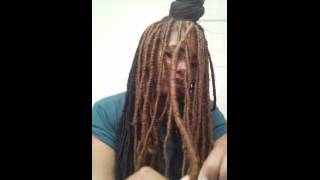 Old Box Braid to Dreads Locs Protective Style [upl. by Akli]