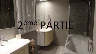 Poser du lambris PVC dans une salle de bain sans colle ou presque Part2 [upl. by Yelhak889]