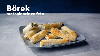 Börek met spinazie en feta  Leuk amp snel  Allerhande [upl. by Xylia]