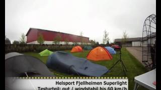 Helsport Fjellheimen Superlight 3 Camp ROCKPITCHING [upl. by Martita401]