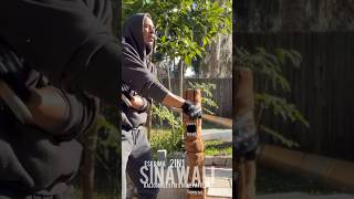 Kali Eskrima Tutorial  2in1  Sinawali Strike Pattern  How to Filipino Martial Arts Weapons FMA [upl. by Eves961]