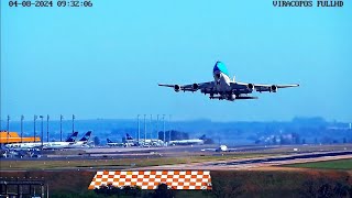 PILOTO MULHER DA AZUL CHAMA BOEING 747 DA KLM DE BELÍSSIMO EM CAMPINAS VIRACOPOS BELÍSSIMO BELÍSSIMO [upl. by Enelahs323]