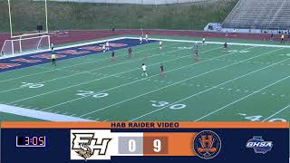 East Hall vs Habersham Central  Ladys Varsity Soccer [upl. by Ainak]