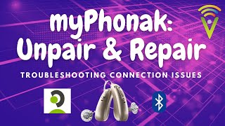 myPhonak app troubleshooting connection issues [upl. by Corwin]