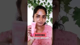 sesibio Biodarma cleanser for radiant skin simpleskincareroutine biodermaindia bioderma skincare [upl. by Pantia]