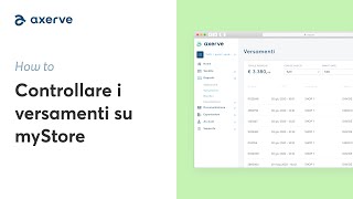 Controllare i versamenti di contanti sulla dashboard myStore [upl. by Mukul]