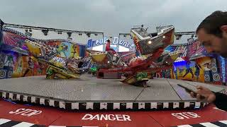 Break Dance Extreme Bigolet  Kermis Rijsel Lille 2024  Foire aux Manèges  POV Offride 4K [upl. by Ranique]