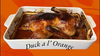 My Thanksgiving dinner Duck a l’ Orangepato a la naranjathankgiving dinner recipeeasyrecipefood [upl. by Ailssa]