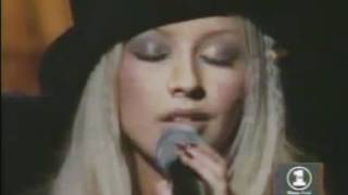 Christina Aguilera  At Last live at Men Strike Back [upl. by Attelrahc]