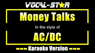 ACDC  Money Talks Karaoke Version [upl. by Porcia]