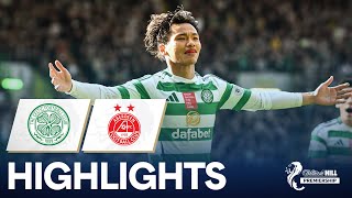 Celtic 22 Aberdeen  Sokler amp Shinnie Bring It Back To Equalise  William Hill Premiership [upl. by Mendelson322]