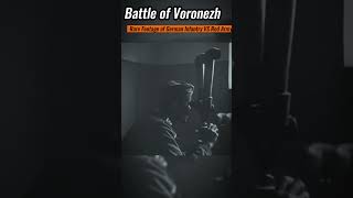 Rare Footage Battle of Voronezh  German Panzers VS Soviet Red Army [upl. by Salchunas441]