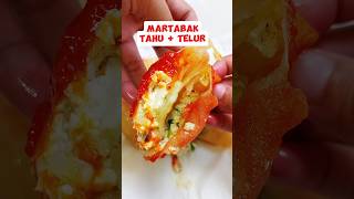 martabak tahu telur foodshorts denamauludy cooking fyp martabak olahantahu [upl. by Adiari]