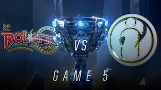 KT vs IG  Quarterfinal Game 5  World Championship  kt Rolster vs Invictus Gaming 2018 [upl. by Lashond809]