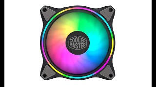 My Cooler Master Masterfan MF140 Halo 140mm ARGB Computer Fan Review [upl. by Nyleuqaj]