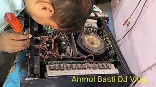 Ahuja DXA 2502 dj मशीन vlog network anmol basti DJ volg [upl. by Nefen]