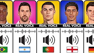 Real Voice of Famous Footballers [upl. by Service]