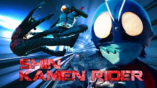 Gorizard Reviews SHIN KAMEN RIDER 2023 dir Hideaki Anno SPOILERS [upl. by Enived]