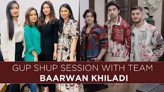 Baarwan Khiladi  Cast Interviews  Mahira Khan  Shahveer Jafry  Daniyal Zafar  Khaqan Shahnawaz [upl. by Paquito]