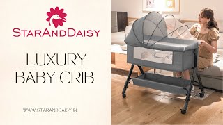 StarAndDaisy  3in1 Luxury Baby Crib  Installation Video [upl. by Jeremy]