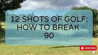 12 Shots of Golf  How To Shoot 90 18 Handicap [upl. by Zackariah]