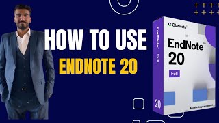 How To Use EndNote 20 Beginners Tutorial  How to cite references in ThesisArticle [upl. by Allyn]