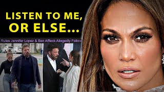 Very Strict Rules Jennifer Lopez Made Ben Affleck Follow [upl. by Anij701]