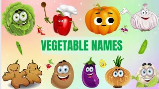 Vegetables Names for kids [upl. by Loree]