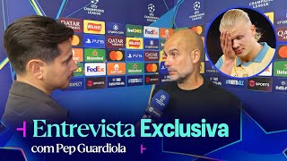 FALTOU PODER DE DECISÃO GUARDIOLA COMENTA EMPATE CONTRA A INTER DE MILÃO NA CHAMPIONS [upl. by Harriott]