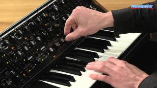 Moog Sub 37 Tribute Edition Analog Synthesizer Demo  Sweetwater Sound [upl. by Akirea]