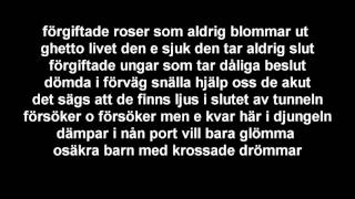 Jaffar Byn  FÖRGIFTADE ROSER  Lyrics [upl. by Odlaw]