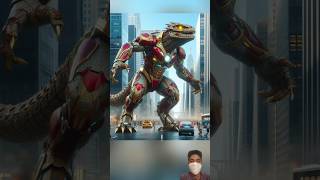 robotic Lizard 🦎 kiski best hai 🤯 spiderman vs venom vs Ironman 😎shortsaiavengersspiderman [upl. by Maud925]