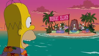 Homero de vacaciones en isla privada Los simpson capitulos completos en español latino [upl. by Laspisa]