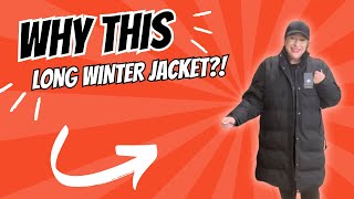 Review of Womens Waterproof Long Winter Coat [upl. by Munro]