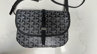 Deep dive into the Goyard Belvedere PM bag  What fits Weight [upl. by Afira]