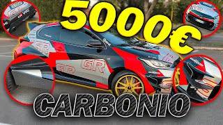 HO SPESO 5000 € in CARBONIO sulla mia GR 🤯 [upl. by Edas]