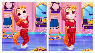 Angela Makeup Otomatis 😅 My Talking Angela 2 mytalkingangela2 [upl. by Naples]