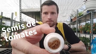 TUTO Réaliser ses semis de tomates [upl. by Gnilrad]