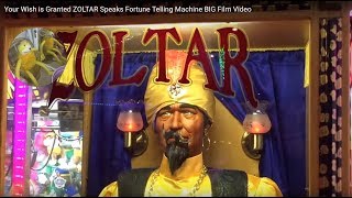 Your Wish is Granted ZOLTAR Speaks Fortune Telling Machine BIG Film Video [upl. by Dunston]