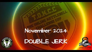 24 11 23 double jerk 24kg 5 min TOKCC 69 reps [upl. by Eibreh]