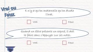 Programmes 2015  Français  Quizz [upl. by Pascia]