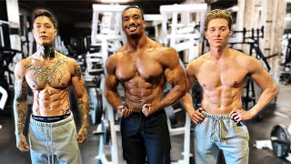 We Tried Power Lifting For The First Time Ft LARRY WHEELS [upl. by Wixted]