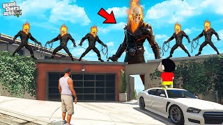 Franklin Found Fake Ghost Riders in GTA 5 [upl. by Suhsoj]