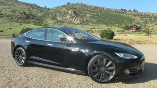 2013 Tesla Model S P85 Quick Take 060 MPH Review [upl. by Ras]