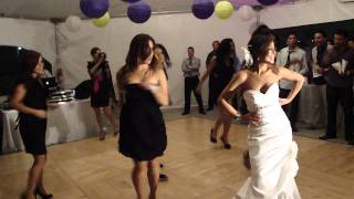 FLASH MOB DANCE at Anjelah and Manwells wedding [upl. by Leuams55]