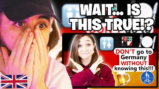 Brit Reacts to 13 things you NEED TO KNOW before going to Germany  Feli from Germany [upl. by Yreva]